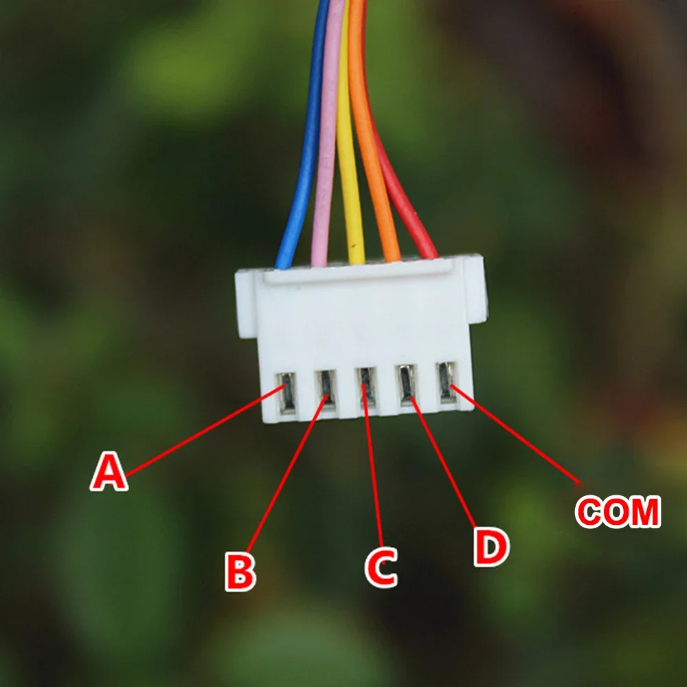 MP24BA мотор-редуктор 4-фазный 5-проводной 12 В постоянного тока шаговый двигатель с