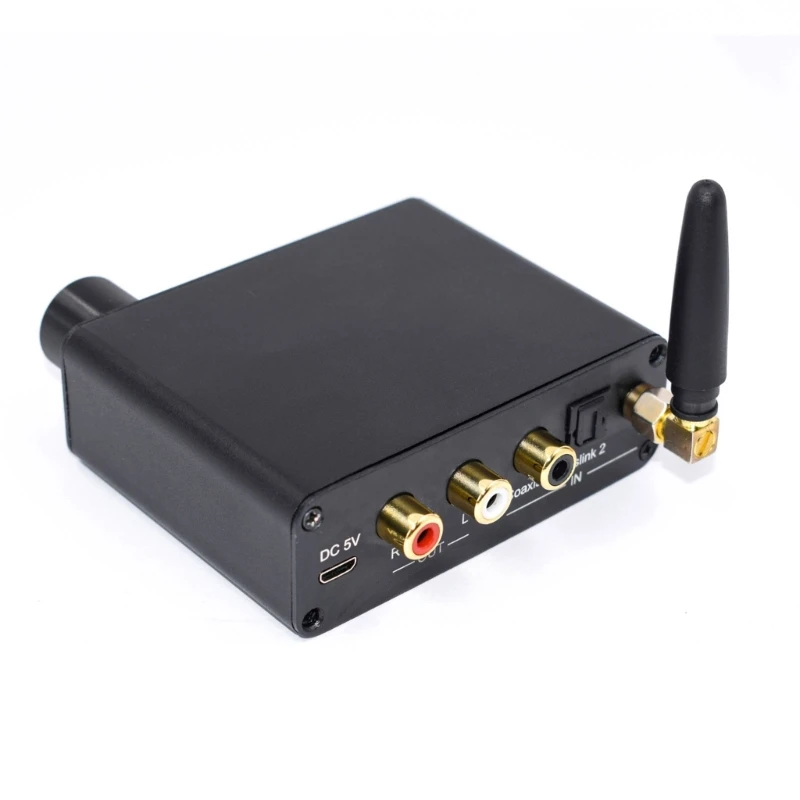 Цифро-аналоговый аудиоконвертер 192 кГц с Bluetooth-совместимым приемником.