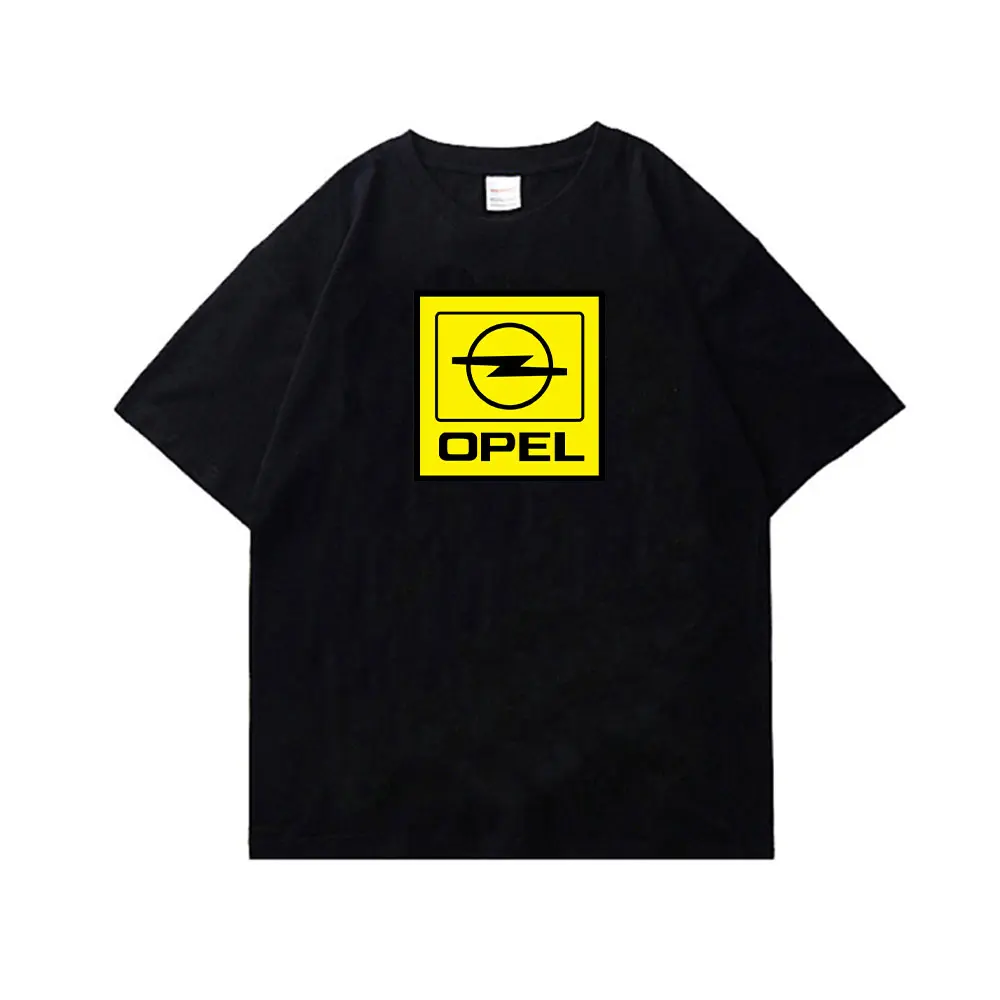 

Car Opel T Shirt For Men Women 100% Cotton Casual Top 2023 Best Selling Short Sleeve T-shirts Boy's Girl's Summer Clothing