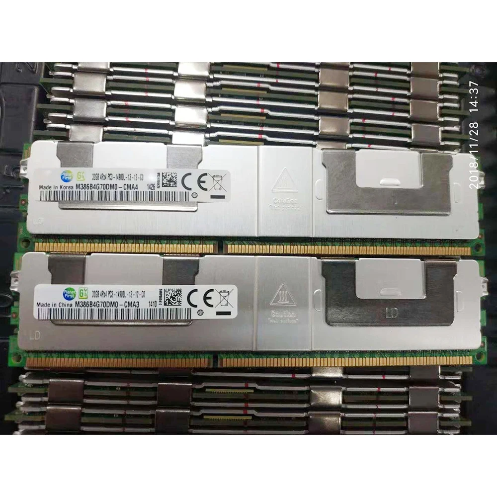1 шт. для IBM X3650 X3500 X3550 X3750 M3 M4 RAM 32G 32 ГБ DDR3 1866 ECC REG 4RX4 Память