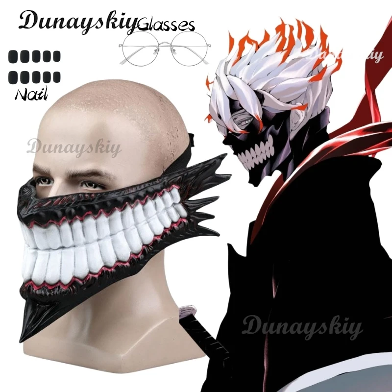 Dandadan Ken Takakura Okarun Косплей Маска Боевой режим Ролевая игра 3D печатный реквизит