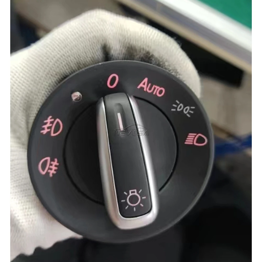 

NEVOSA с датчиком для VW Golf 5 6 GTI Mk5 Jetta 5 Passat B6 Touran Tiguan SEAT ALHAMBRA Автоматический переключатель фар 5ND941431A