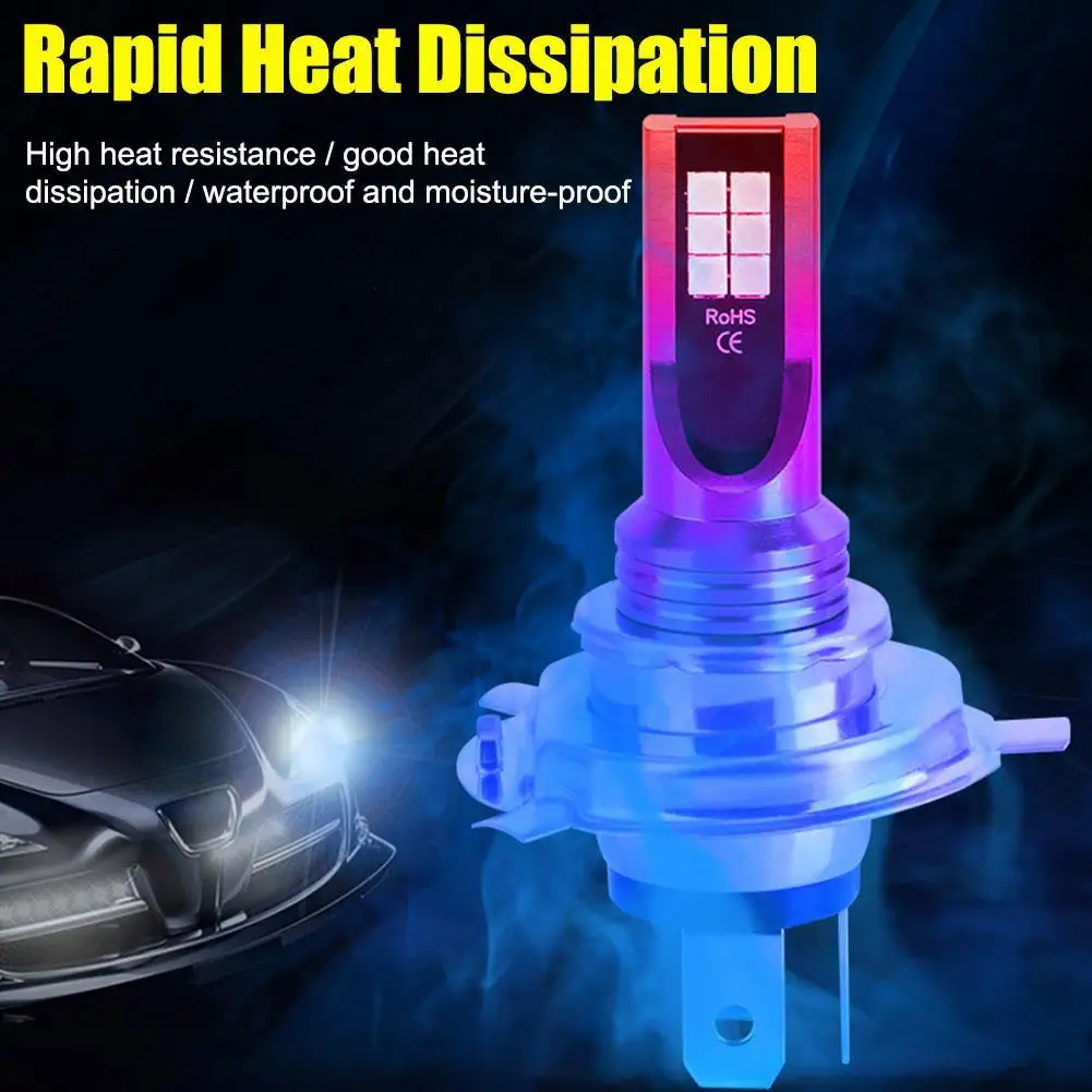 Автомобильные передние противотуманные фары DRL светодиодный дальнего света