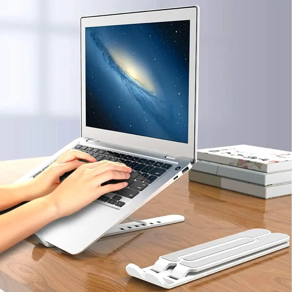 

Add to Wish List Laptop Holder Laptop Holder Laptop Holder Folding Notebook Holder With 7 Height Adjustable Ergonomic Stand Adju