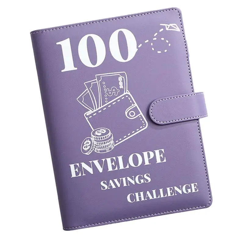 Сбережение денег книга с вызовом A5 бюджетная папка мотивационный процесс