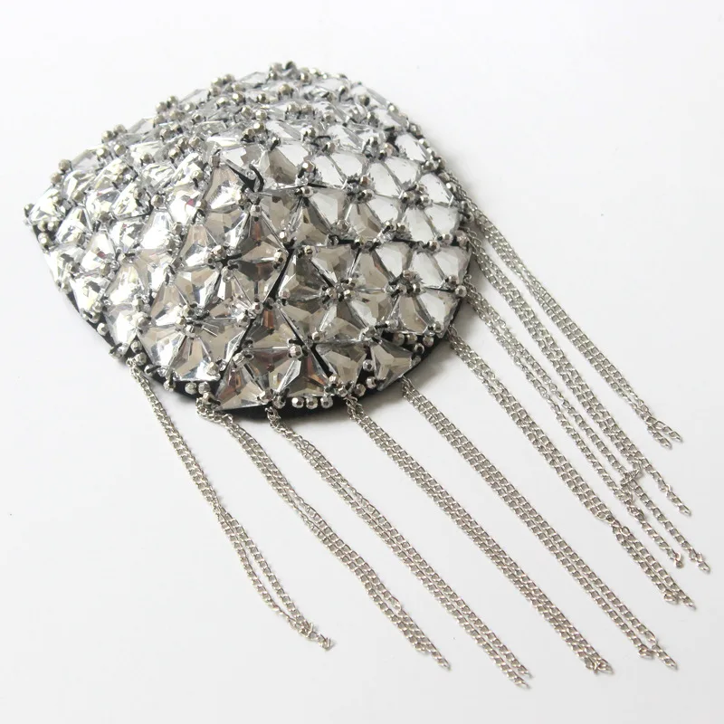 2 шт. брошь в виде эполета с кисточкой |