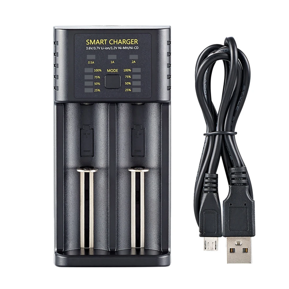 

Умное зарядное устройство USB 1,2 в AA/AAA Ni-MH/Ni-Cd светодиодный слота