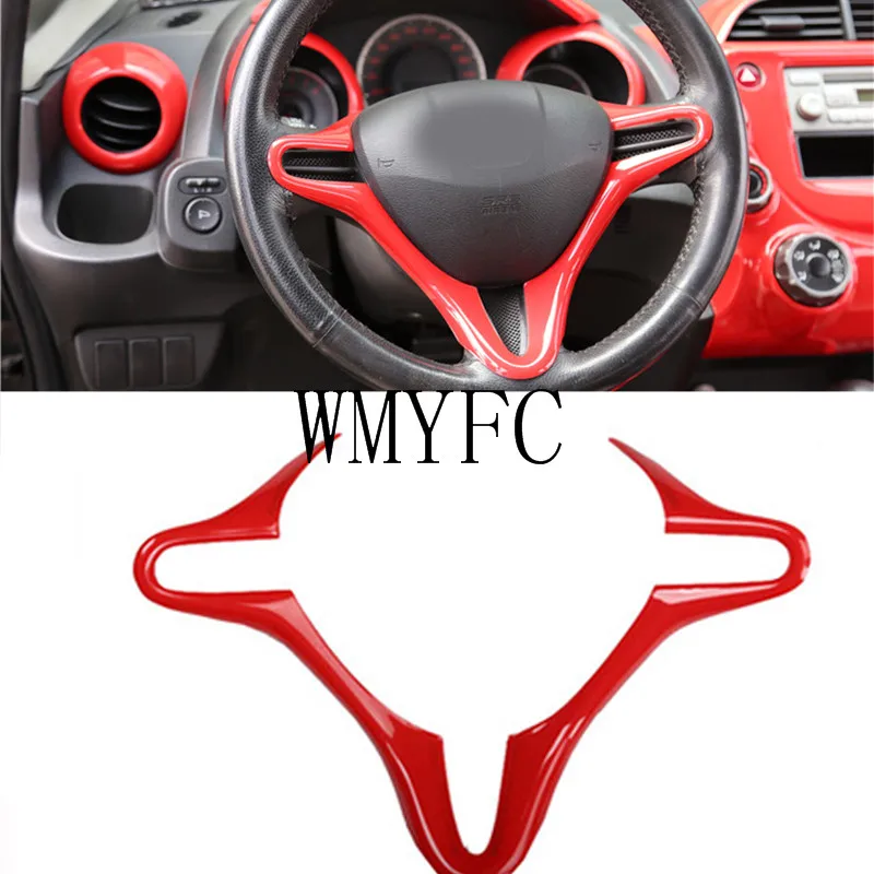 

Carbon Fiber Car Interior Steering Wheel Cover Trim Frame Auto Accessories Fit For Honda Civic 8th 2004 2005 2006 2007 2008 2009