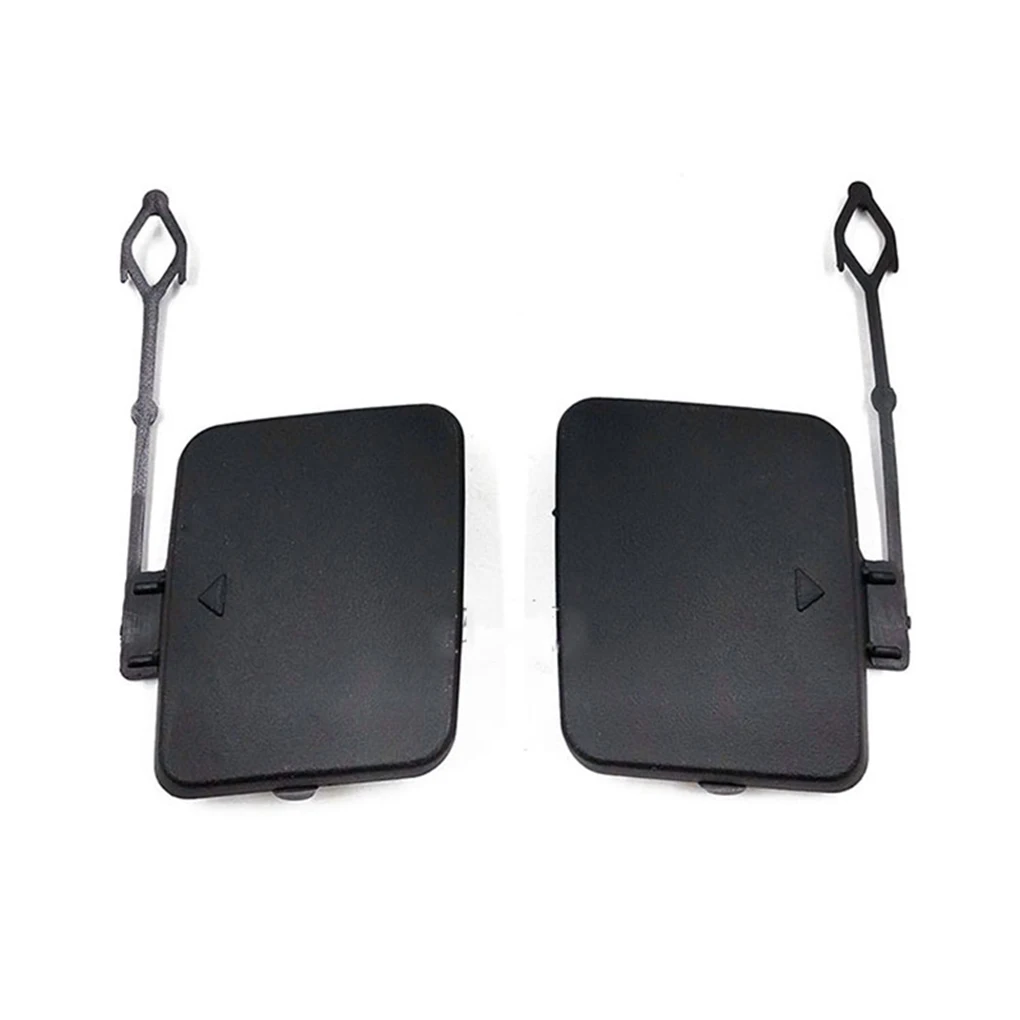 

1 пара PBT PC задний бампер для транспортного средства, крючок для буксировки, крышка, водонепроницаемая левая и правая крышка, запасная часть ...