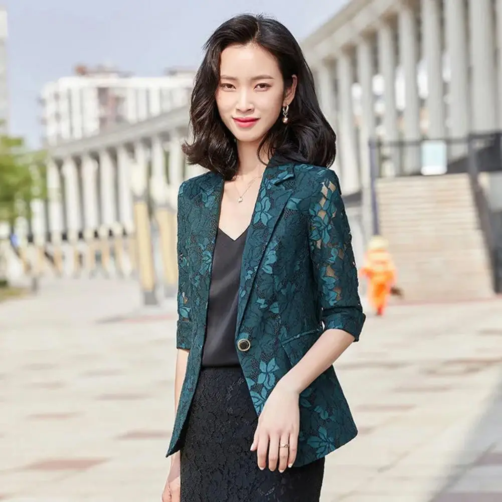 

Chic Notch Collar Lady Spring Coat Lady Spring Coat Outwear Thermal