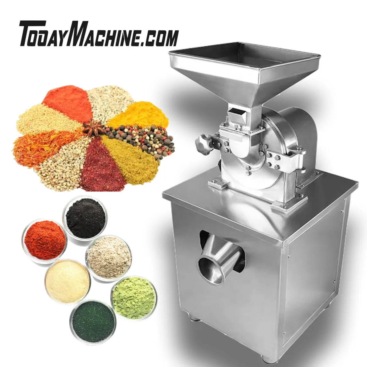 

Dry Chilli Sugar Salt Rice Spice Grinding Machine