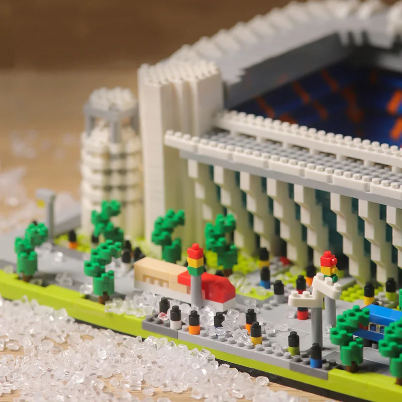 Микро Футбол футбольное поле старый флафорд Сан Сиро Реал Мадрид стадион Модель