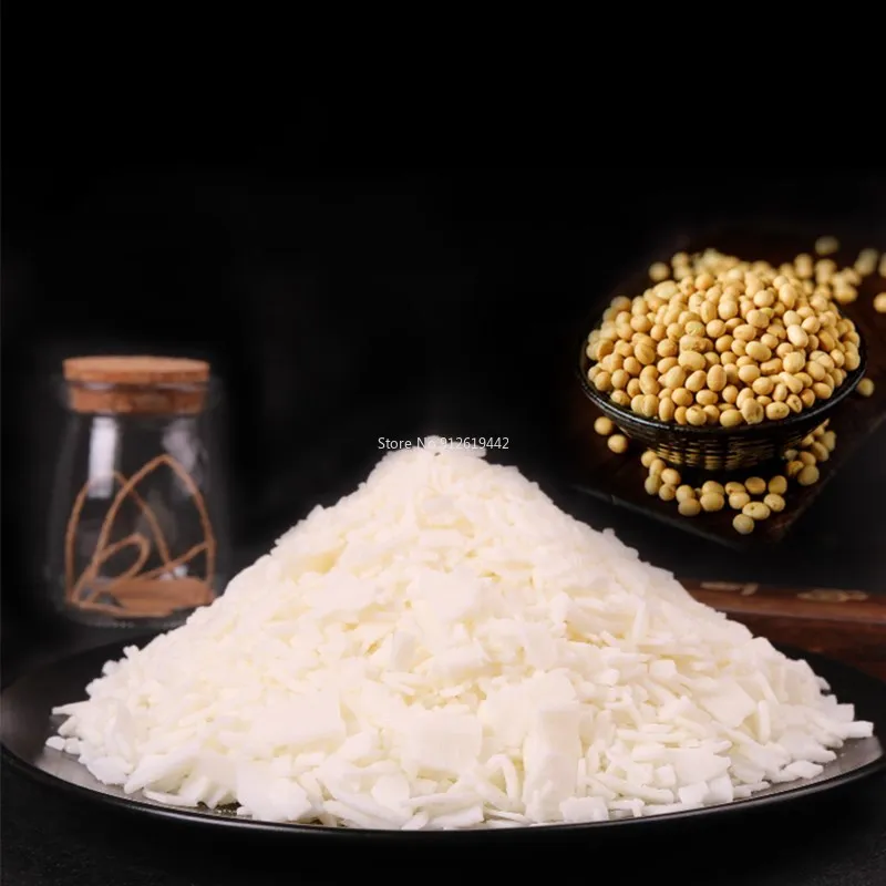 Свечи ручной работы из соевого воска без дыма в упаковке |