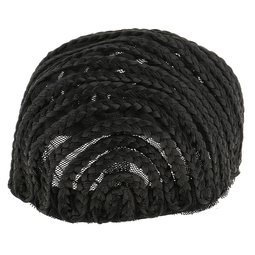 Фото Шапочка для парика Cornrow для изготовления косичек и эластичная куполообразная шапочка из спандекса, сетчатая сетка для волос №5