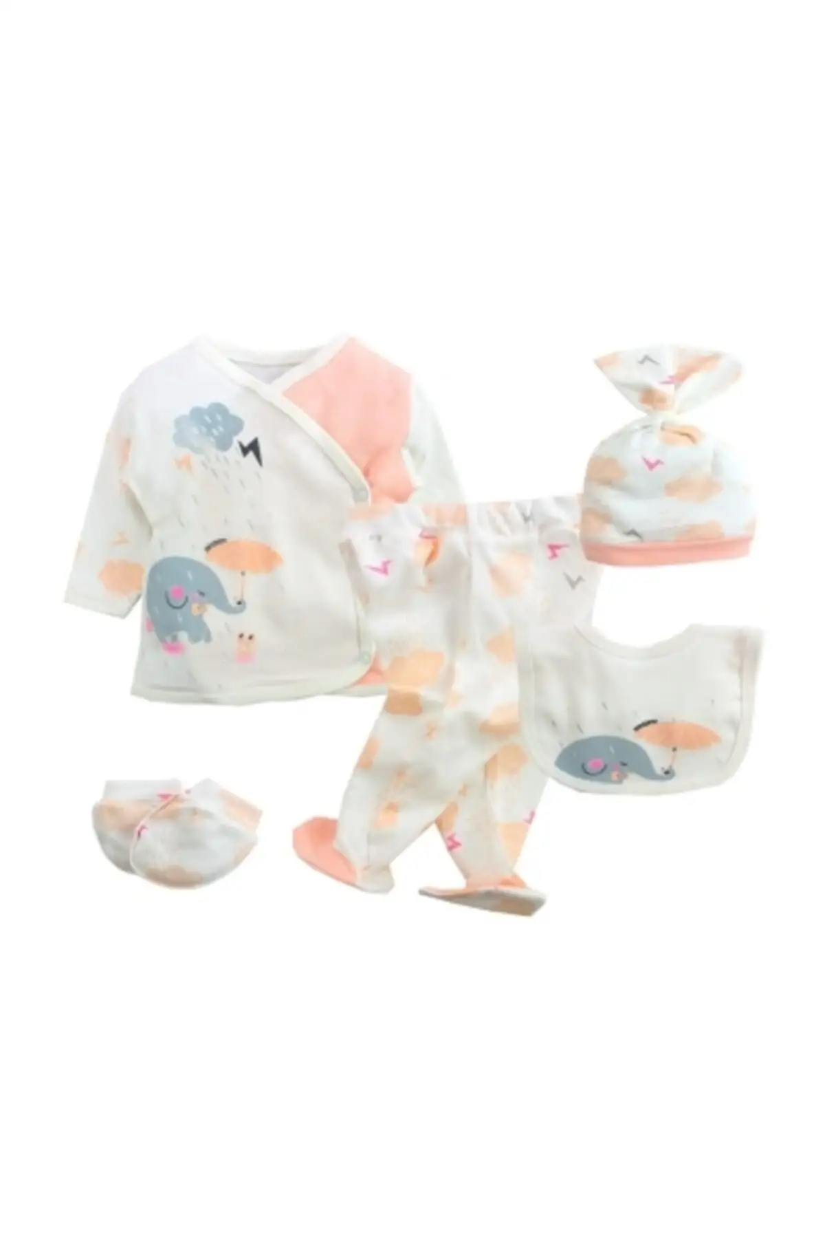 

Больничная Выходная Печать Хлопок 5'li розовый