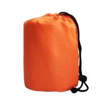 new portable waterproof emergency survival bag hiking camping gear thermal bivy sack first aid rescue kit mylar blanket