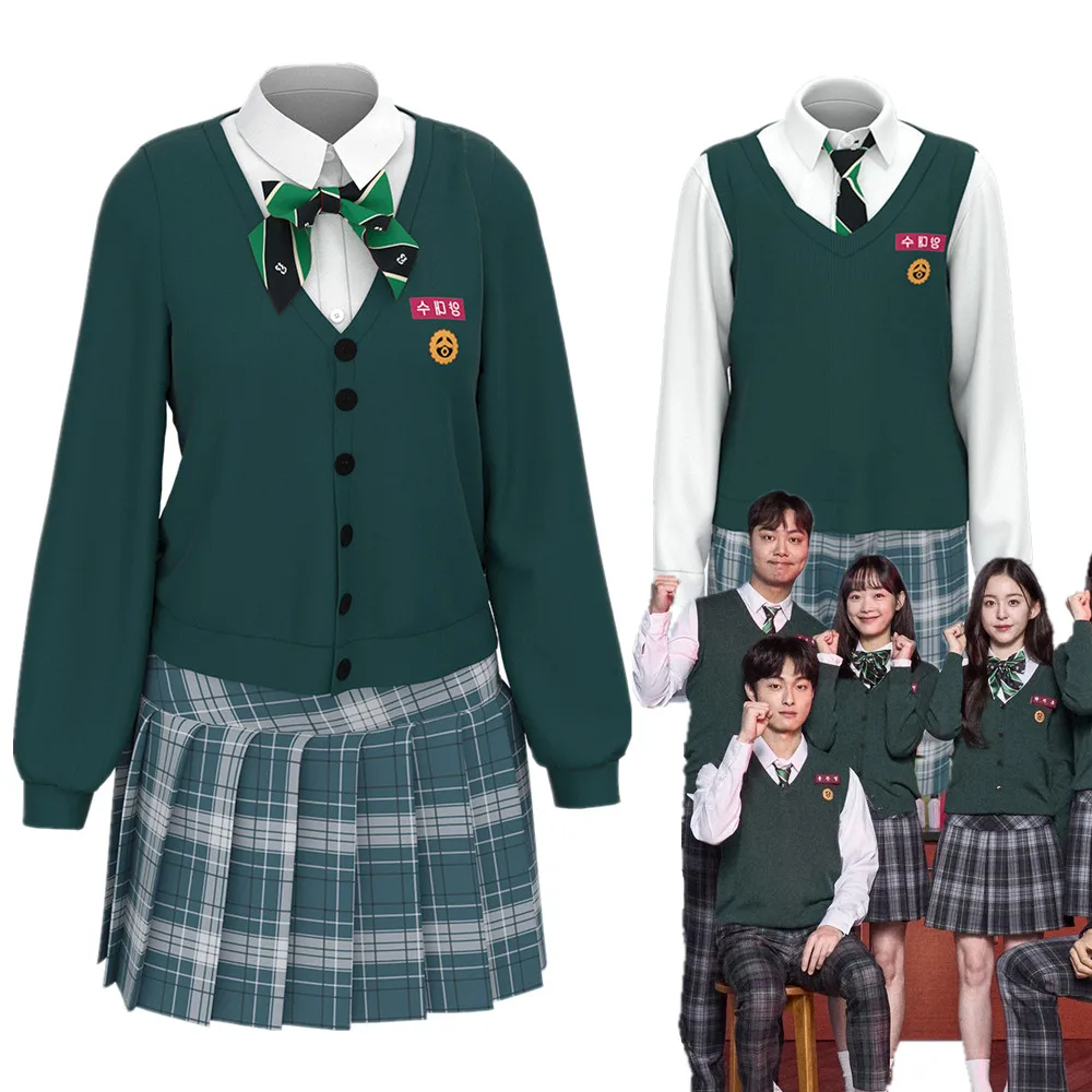 

Костюм для косплея из фильма TV «все из нас мертвецы», женская и мужская школьная форма JK, костюм-майка для Хэллоуина и вечеринки