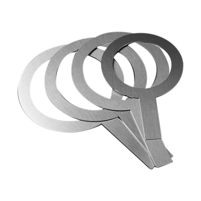 Spray Flame Stainless Steel Washer Heytea Brulee Wave Tea Caramel Roast Cover Milk Cup Set 78/95/100/105Mm Caliber