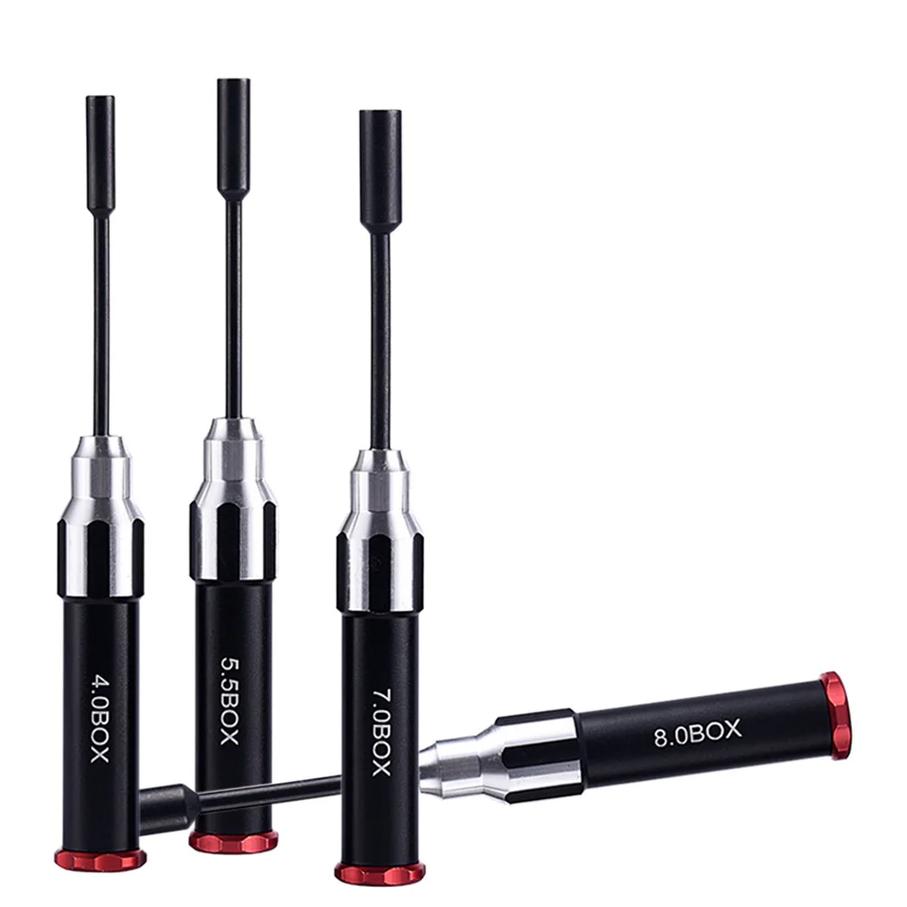 

4 шт. 4/5, 5/7/8 мм шестигранные гаечные ключи отвертка с шестигранным ключом ручные инструменты для радиоуправляемого квадрокоптера вертолета автомобиля многоосевой