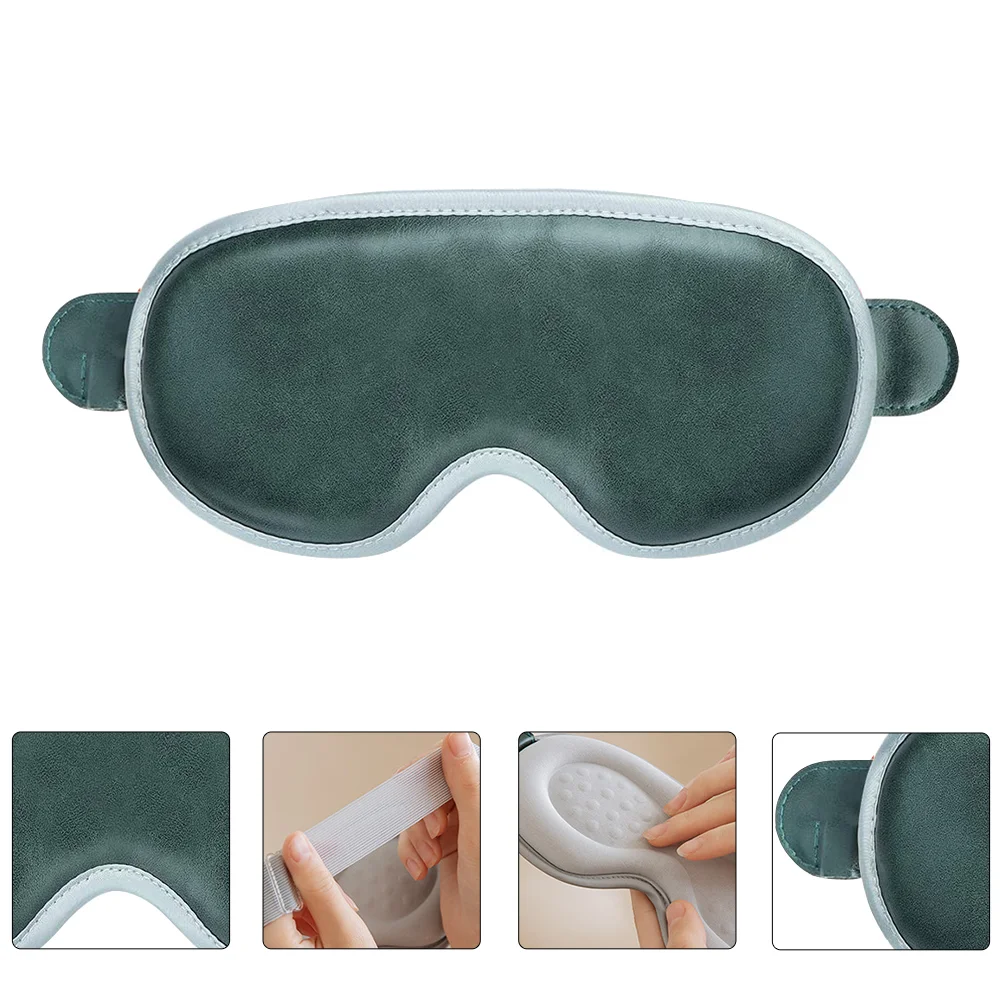 

1pc Remote-controlled Steam Eye Mask for Home Office Eye Patch (Green)