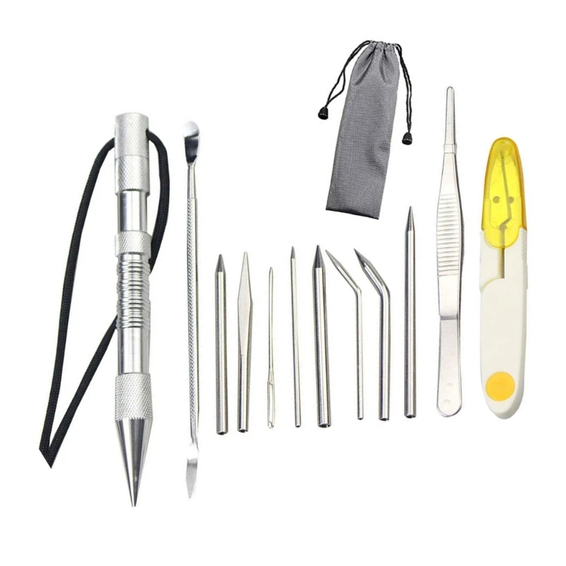 Набор инструментов для вязания узлов Paracord FID регулируемая длина разглаживающий