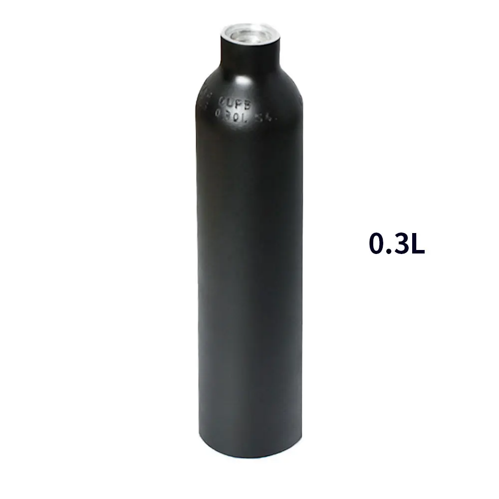 3000Psi 200Bar 0.3L 300cc Aluminum Bottle  High Pressure Air Tank CO2 Sodas Flow Cylinder Thread M18*1.5