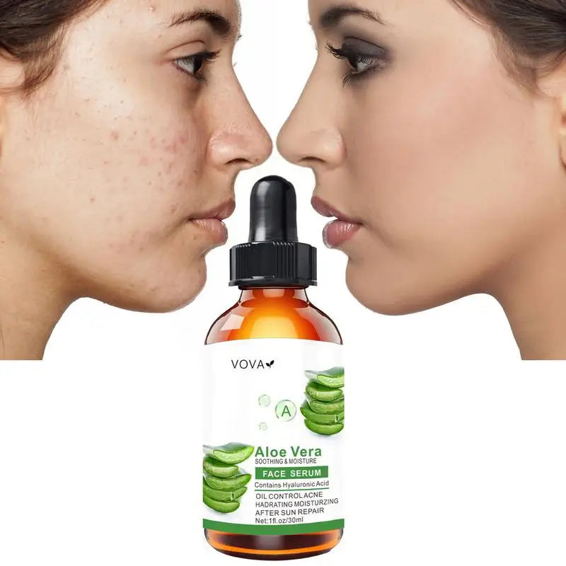 

30ml Vitamin E Aloe Facial Serum Anti Aging Firming Hydrating & Brightening Essence Remove Dark Spots Fine Lines And Wrinkles