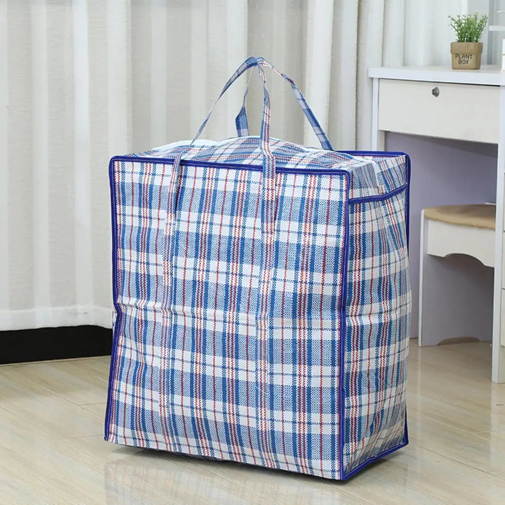 

Practical Clothes Organizer Dust Resistant Foldable Handheld Handles Quilt Bag Clothes Storage Bag Quilt Bag