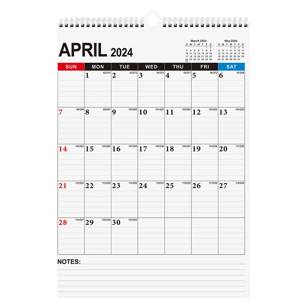 

Ежемесячный настенный календарь, календарь для праздников, английский ежедневный календарь для офиса