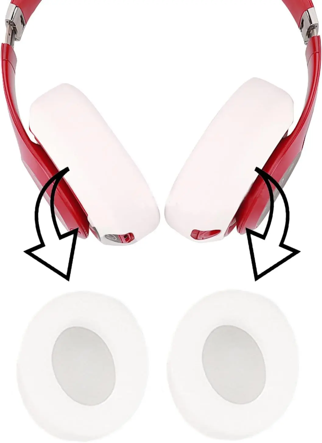 Силиконовые амбушюры для наушников защита от пота моющиеся