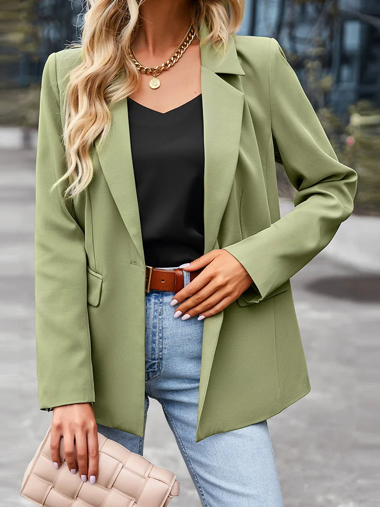 

2022 Autumn Winter Jacket Women Fashion Chic Elegant Casual Korean Blazer Women Suit Jackets Luxury Jacket for Women Female Coat