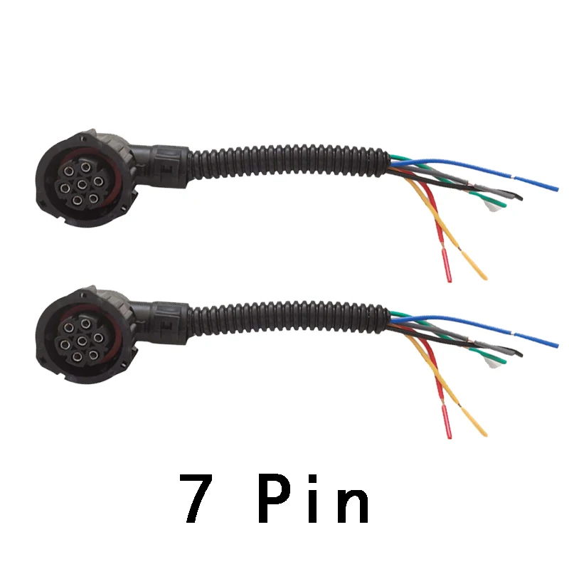 

2pin 3pin 4pin 6pin 7pin Connector with wires for Benz Volvo Scania Man Renault Iveco DAF truck