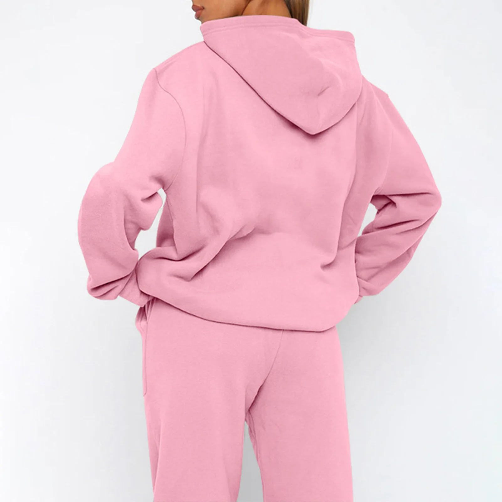 

Women Long Sleeve Sweatshirt & Pants Sets Comfy Sweat Tops & Elastic Waist Sportspant Pant Outfits Sweatpants Hoodies Tracksuits