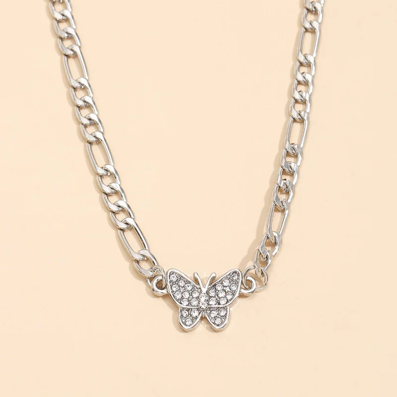 

Women Fashion Vintage Clavicle Chain Creative Butterfly Necklaces New Design Jewelry Gift