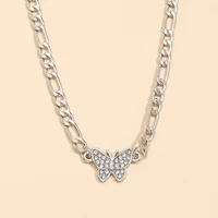 women fashion vintage clavicle chain creative butterfly necklaces new design jewelry gift