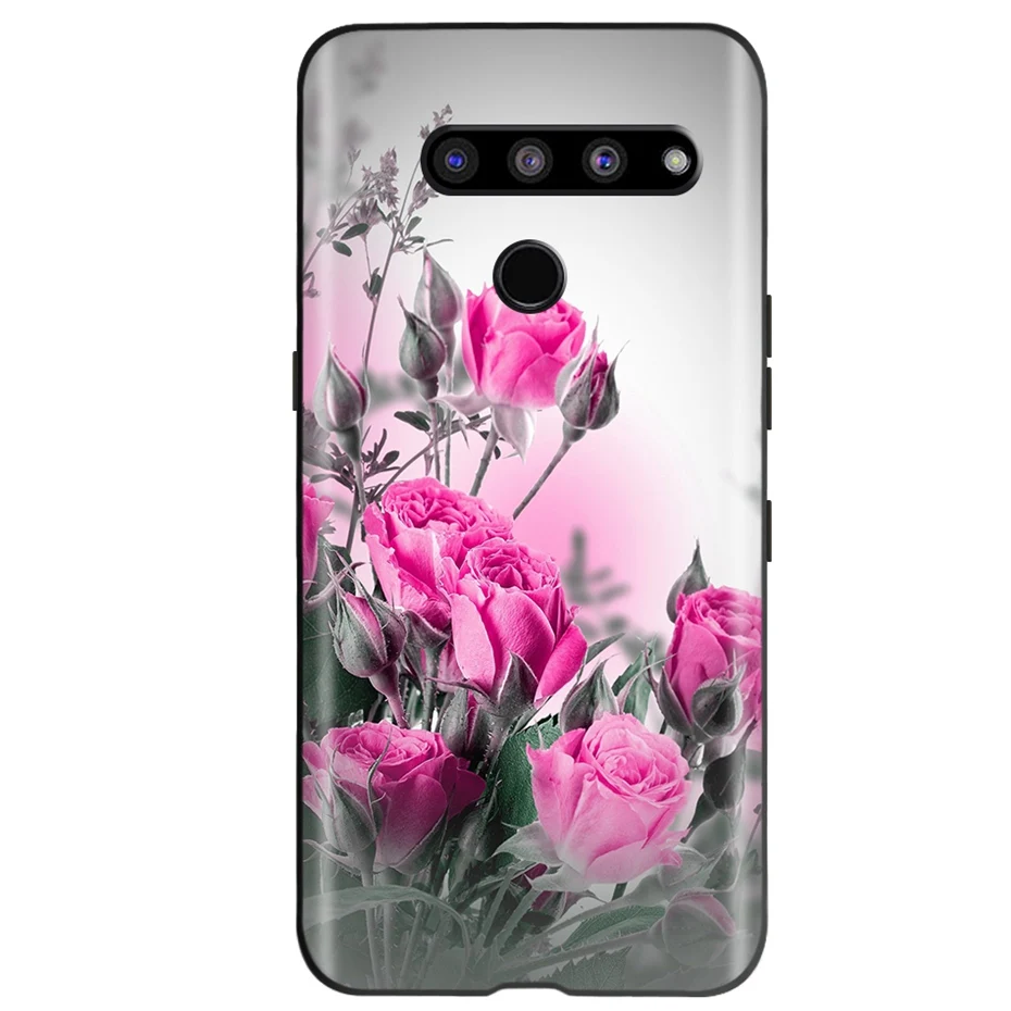 Фото Модный чехол для LG V50 ThinQ 5G, Мягкий Силиконовый ТПУ чехол для телефона LG V50S ThinQ 5G V50 50S V500N V450 V510N, чехол №2