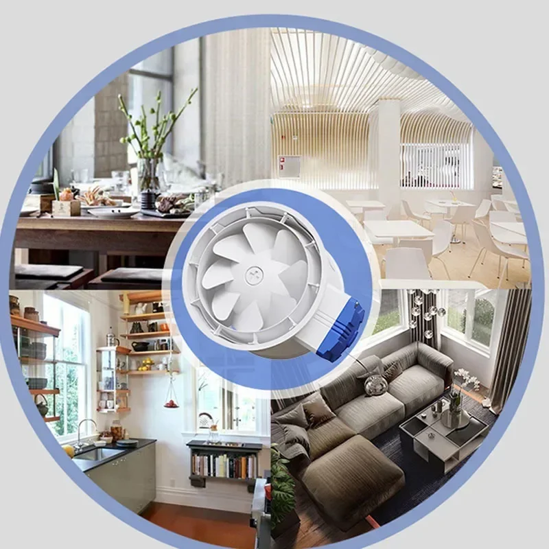 Вентилятор Entilation Коммерческий вытяжной вентилятор Канальный Кухня с наддувом