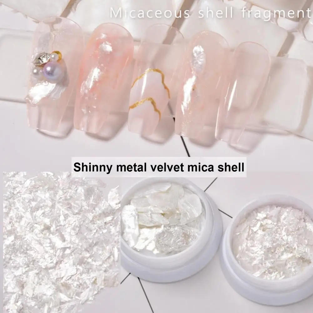 

Nail Sequin Pretty Portable Widely Use 3D Manicure Sequins Glitter Decorations Charms for Makeup Nail Flake Nail Glitter
