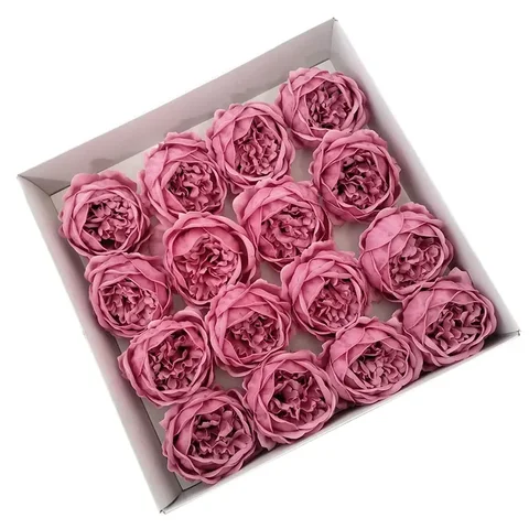 16 шт./упаковка, декоративные розы, 9 Х9 см