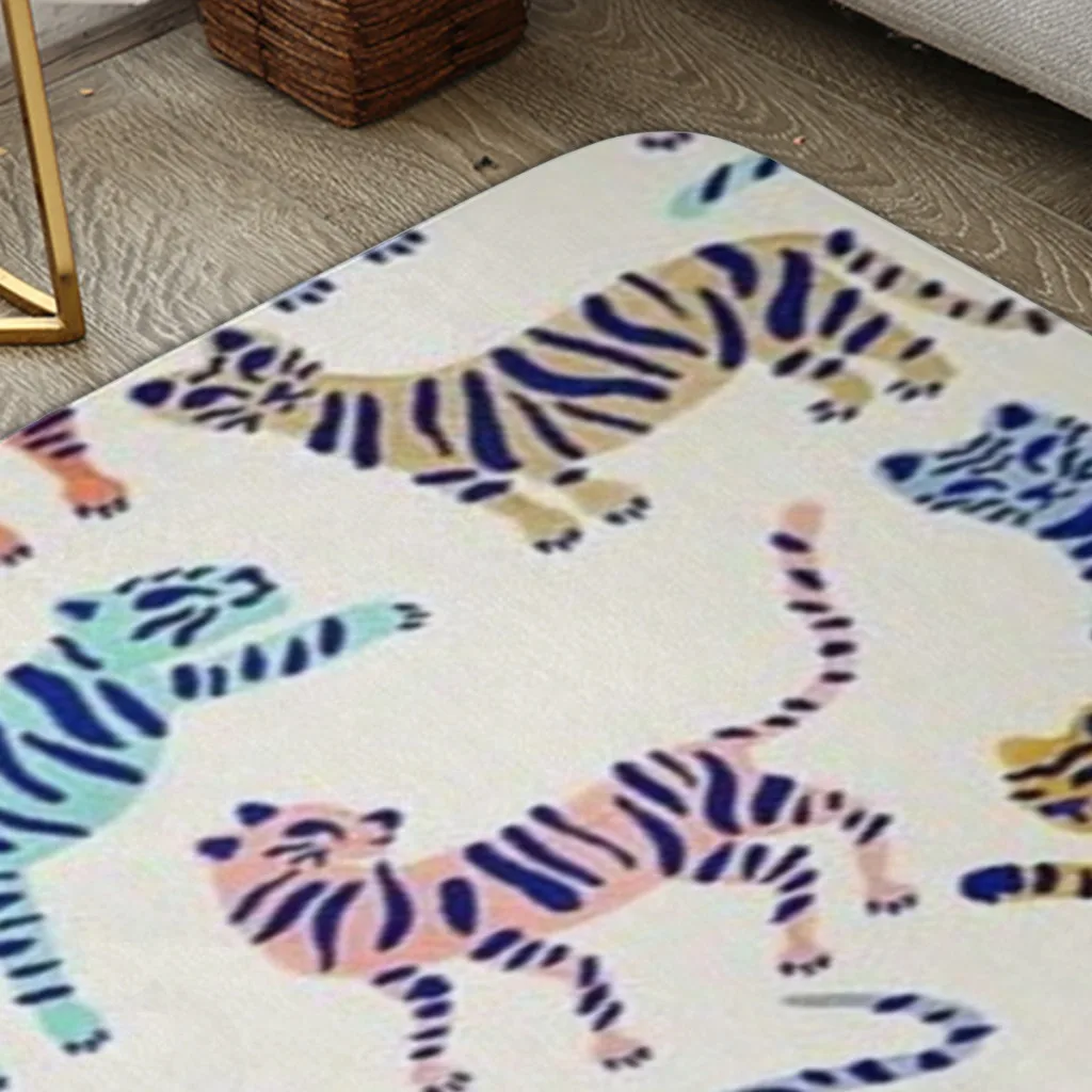 Коллекция Tiger-палитра Индиго простой кухонный коврик коврики для ног гостиной