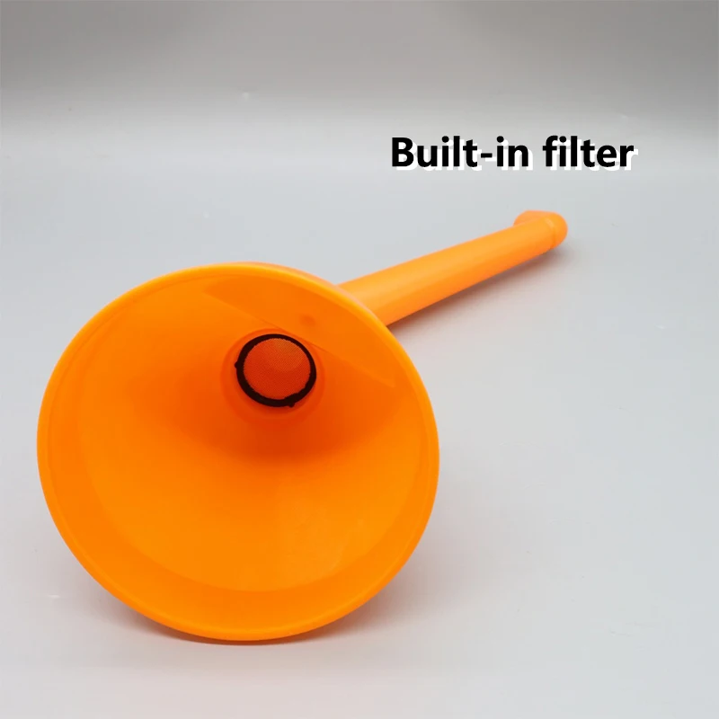 Топливная воронка для автомобиля и мотоцикла с сетчатым фильтром 130 мм топливный