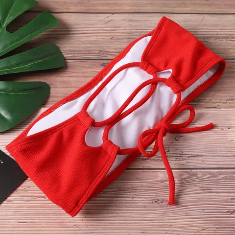 Bikini Swimwear Women Swimsuit 2021 Solid Brazilian Bikini Set Push Up Bathing Suit Female Summer Beach Wear Biquini