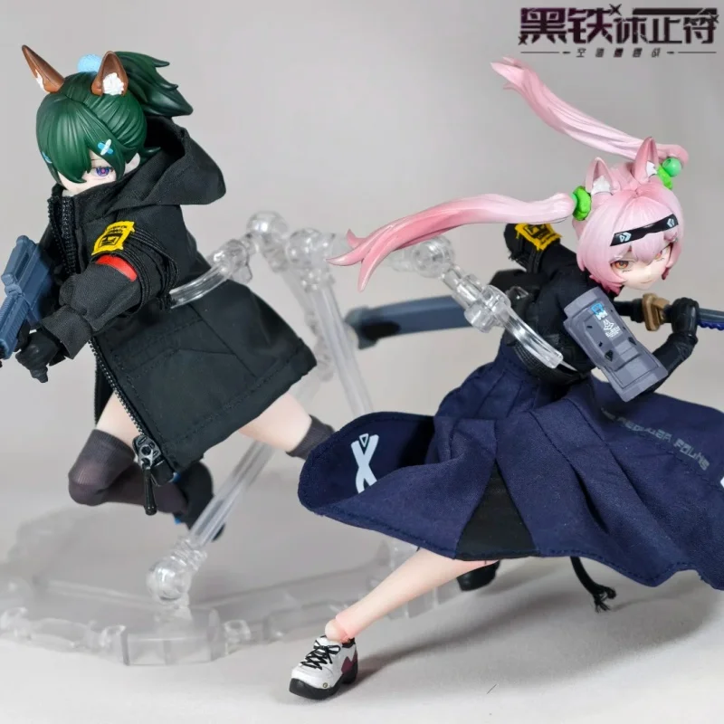 Фото Оригинальная игрушка Neo Eden Toys Black Iron Rest Series 1/12 MJD, 6-дюймовая фигурка в закрытой упаковке, модель для украшения рабочего стола, подарок на день рождения №4