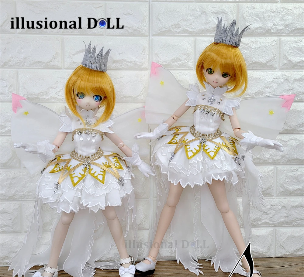 

Костюм для косплея BJD, прозрачная карточка, женский костюм для косплея Для шарнирной куклы 3, 4, 6, 12, платье для шарнирной куклы 1/3, 1/4, 1/6, 1/16, шар...