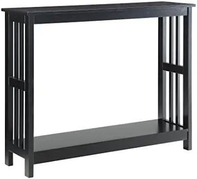 

Console Table with Shelf, Espresso
