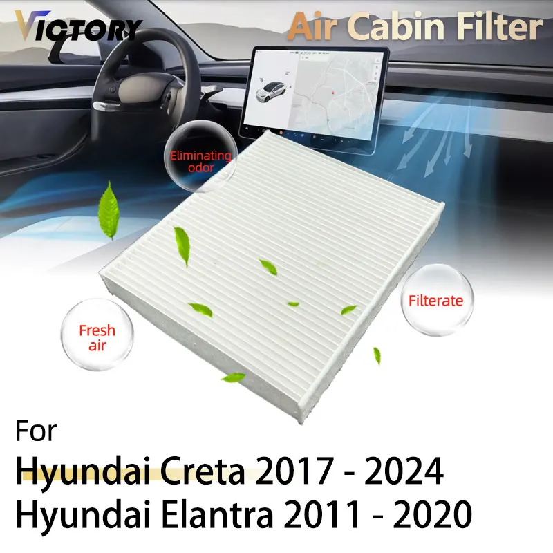 28113-2S000 для Hyundai Creta 2017-2024 Elantra Avante i35 2011-2020 MD Аксессуары PM2.5 HEPA Автомобильный