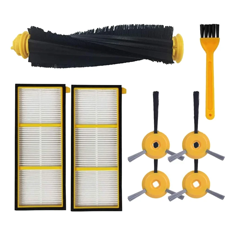 1 основная щетка + 2 фильтра 4 боковые щетки для чистки робота-пылесоса Shark ION RV700 RV720