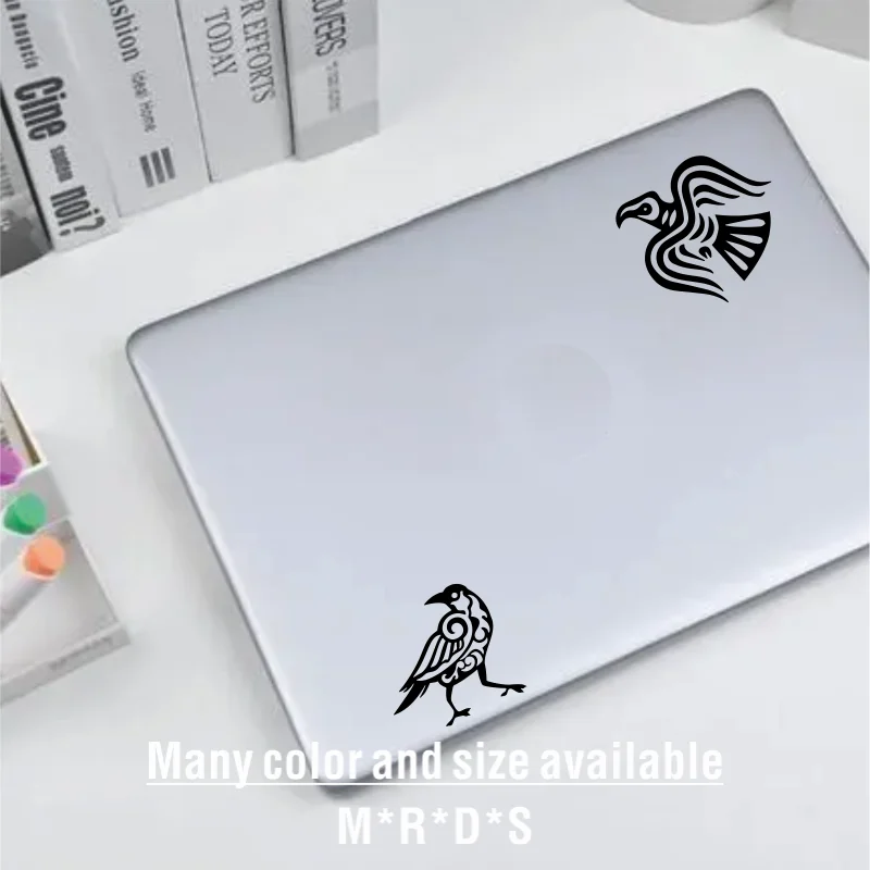 Кельтская ворона виниловая Автомобильная наклейка Odins Ворон викингов кельтские