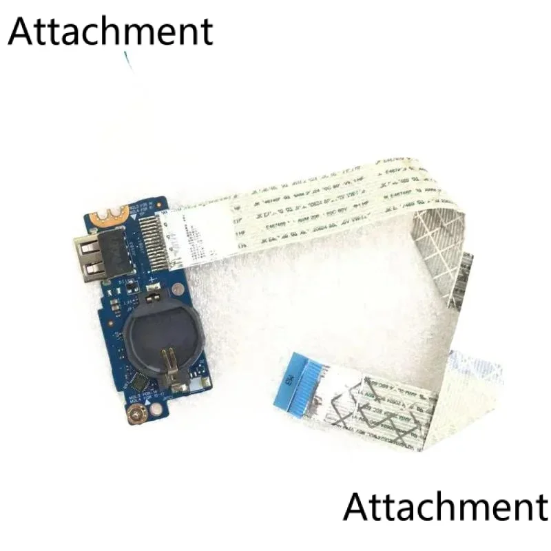 Для Dell Inspiron 14 3482 USBCard Reader IO Board WCable pn 6RD8G 06RD8G LS-G711P