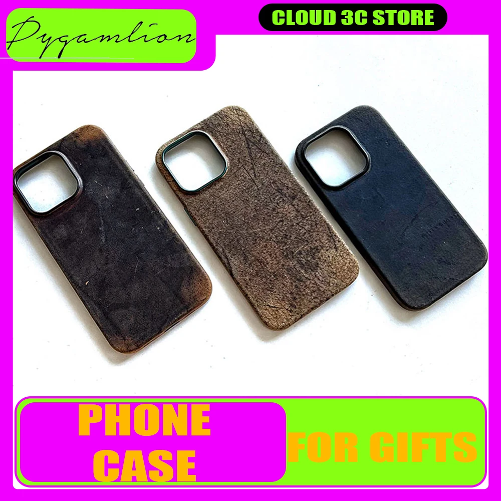 Nannan KUDU кожаный чехол для телефона в стиле ретро IPhone 16PRO магнитное притяжение